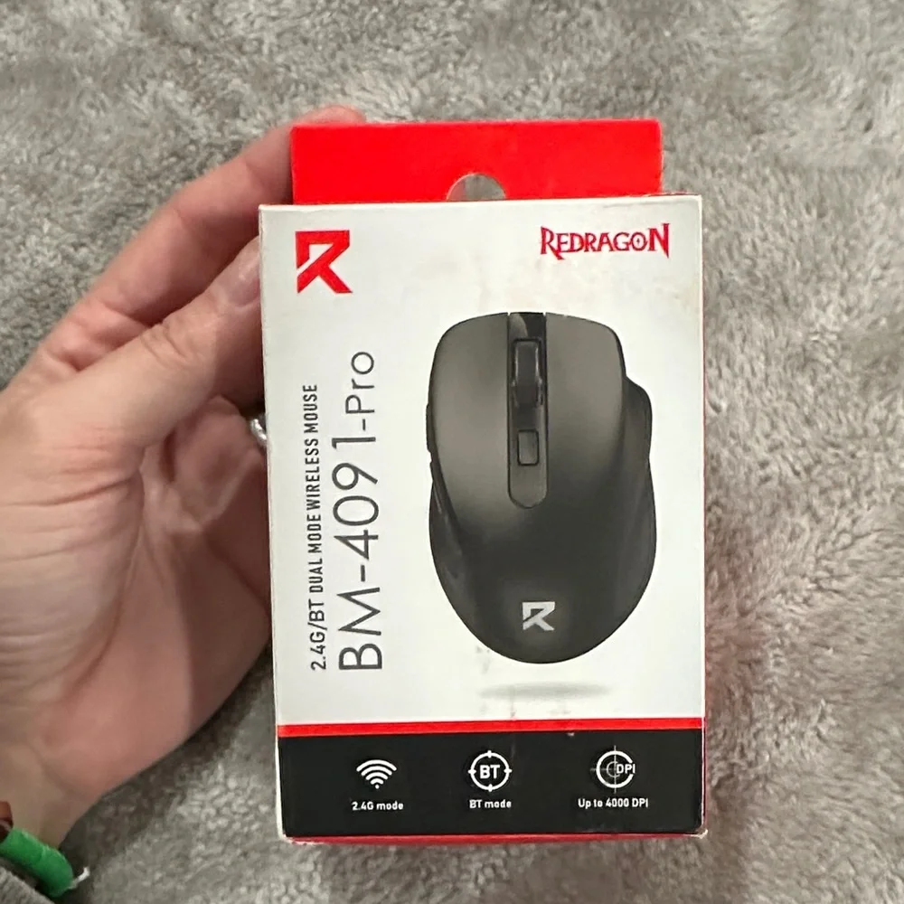 BM-4091 i-Pro Wireless Mouse - Black